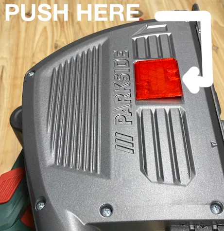 Tấm che bụi cho máy cưa Parkside PTSS 1200 C1, PTSS 1200 C2 và PTSS 1200 D2 - Image 3