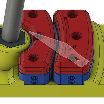 Dụng cụ cắt chai kiêm dao rọc giấy