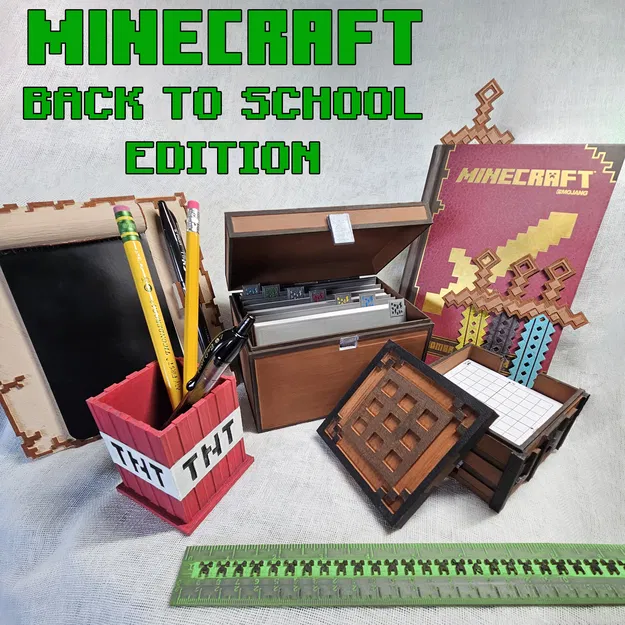 Back to School: Minecraft Edition - Mô hình in 3D - Image 1