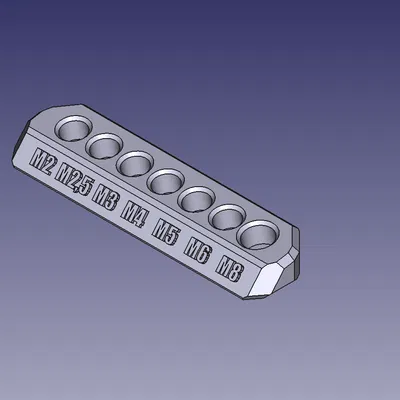 Chân Cắm Insert Nhiệt Có Ghi Nhãn M2-M8