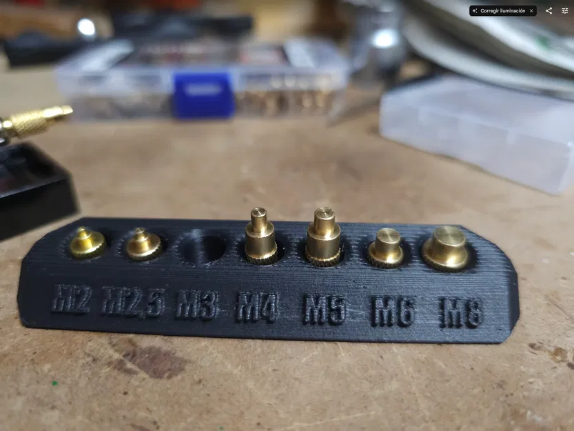 Chân Cắm Insert Nhiệt Có Ghi Nhãn M2-M8 - Image 4