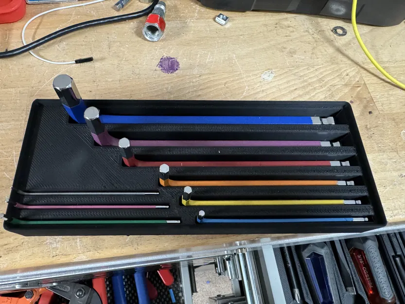 Chìa Khóa Lục Giác Gridfinity Cho Bộ 10-1.5mm - Image 1