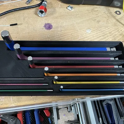 Chìa Khóa Lục Giác Gridfinity Cho Bộ 10-1.5mm