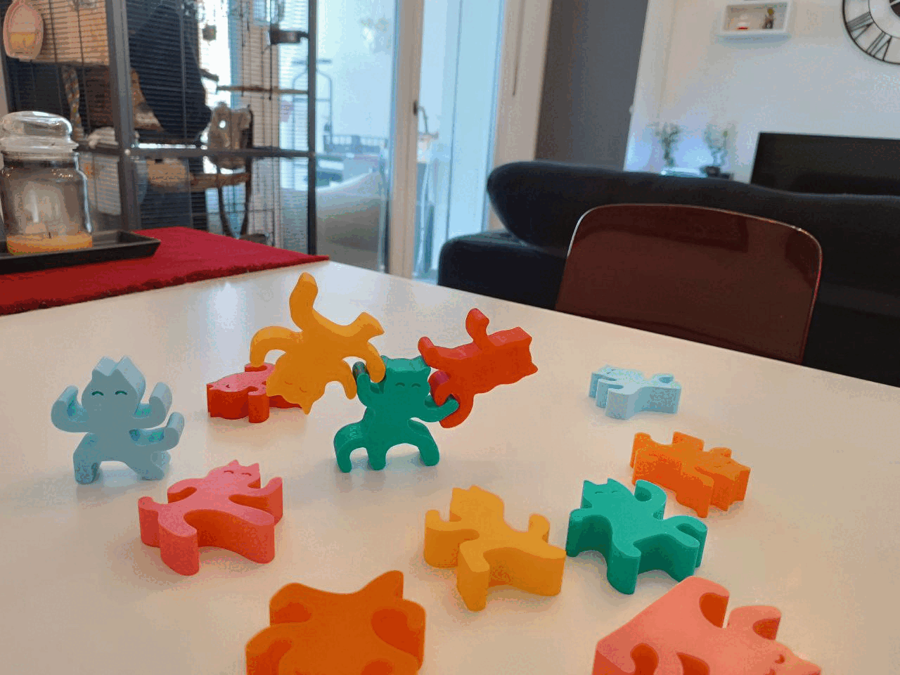 Trò Chơi Xếp Hình Mèo Ninja - Thumbnail 2