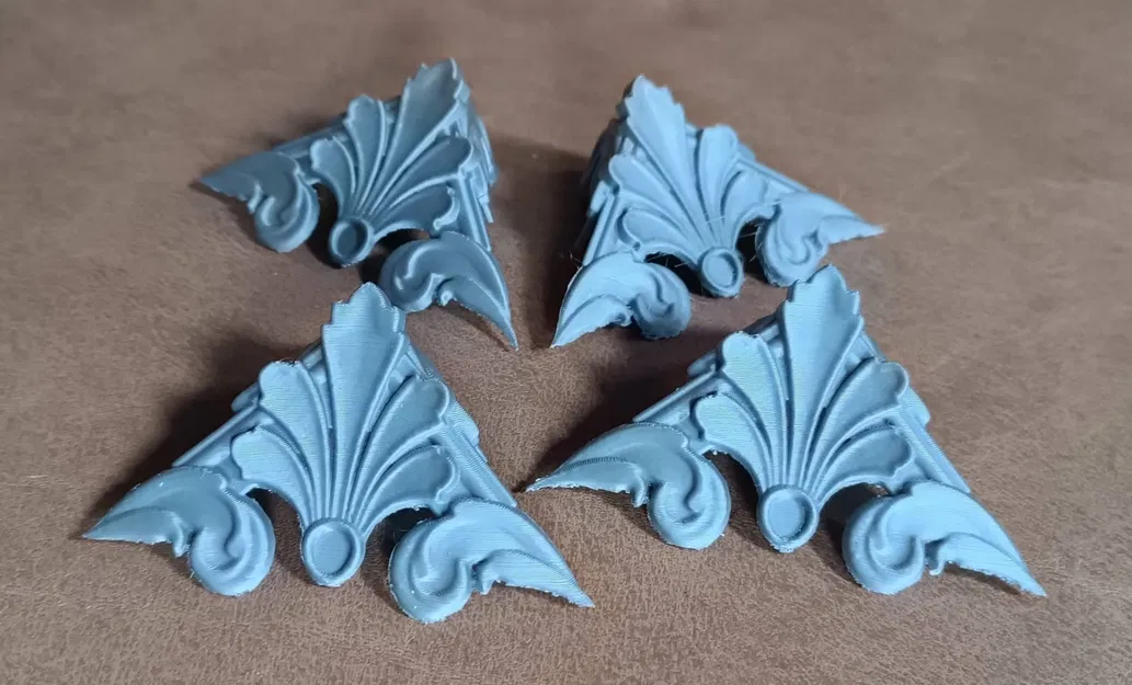 Góc Trang Trí Phong Cách Baroque Cho Khung - Image 1