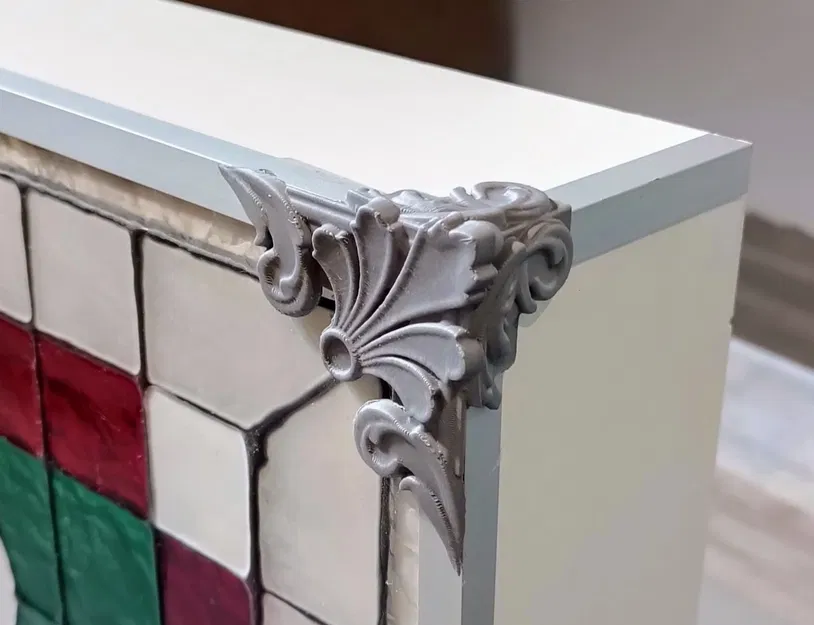 Góc Trang Trí Phong Cách Baroque Cho Khung - Image 2