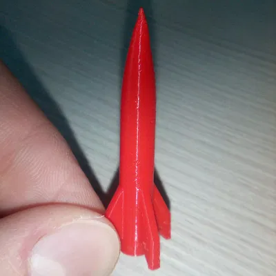 Tên Lửa Siêu Nhỏ - Trang Trí Dễ Thương