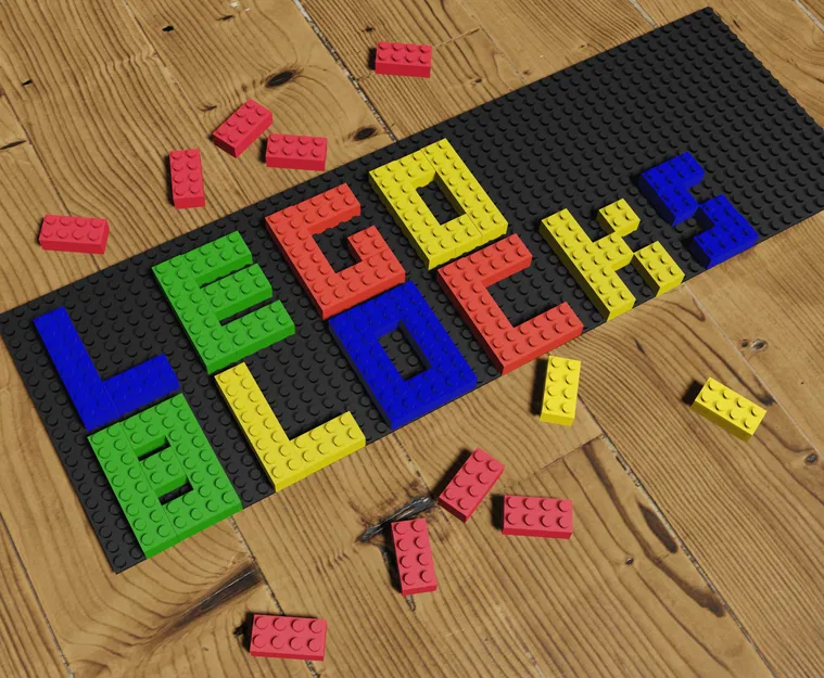 Bộ Lego Lego Parametric In 3D - Image 1