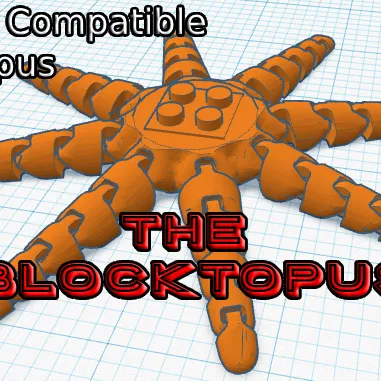 Xúc Tu Bạch Tuộc Tương Thích Lego