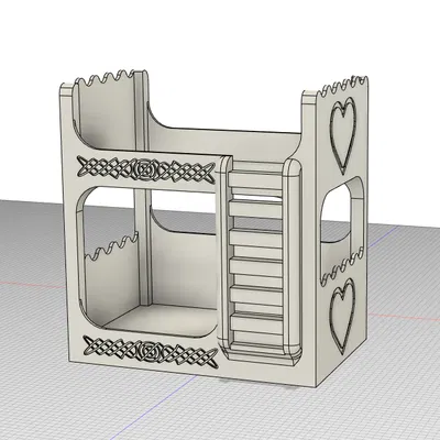 Giường tầng LEGO Duplo tương thích