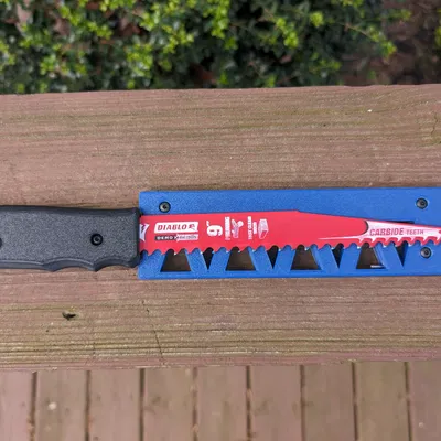 Cưa Siêu Nhẹ Đi Rừng - Dùng Lưỡi Cưa Sawzall v2!