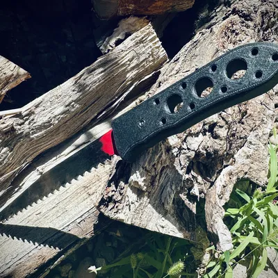 Tay Cầm & Ống Bảo Vệ Lưỡi Dao Cắm Trại Siêu Nhẹ - 2 Phiên Bản!