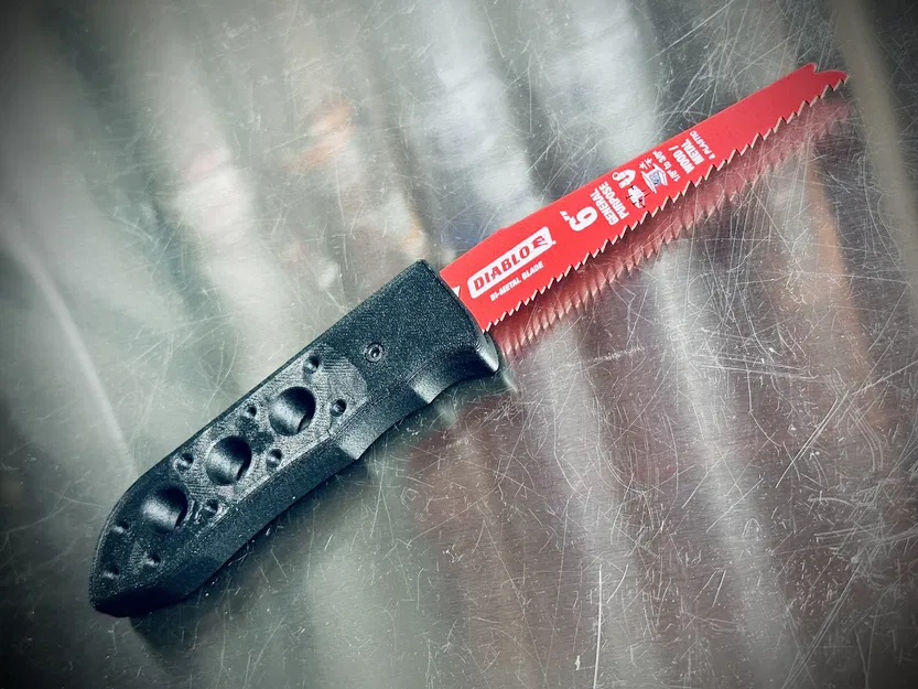 Tay Cầm & Ống Bảo Vệ Lưỡi Dao Cắm Trại Siêu Nhẹ - 2 Phiên Bản! - Image 6