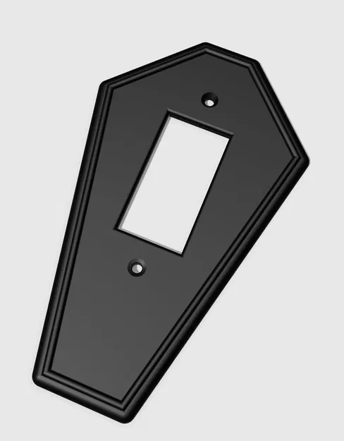 Mâm Che Công Tắc Kiểu Quan Tài Decora - Image 1