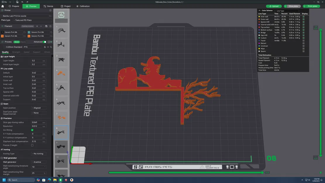 Trang Trí Góc Cửa Halloween 12 - Image 2