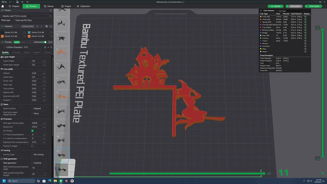 Trang Trí Góc Cửa Halloween 12 - Image 4