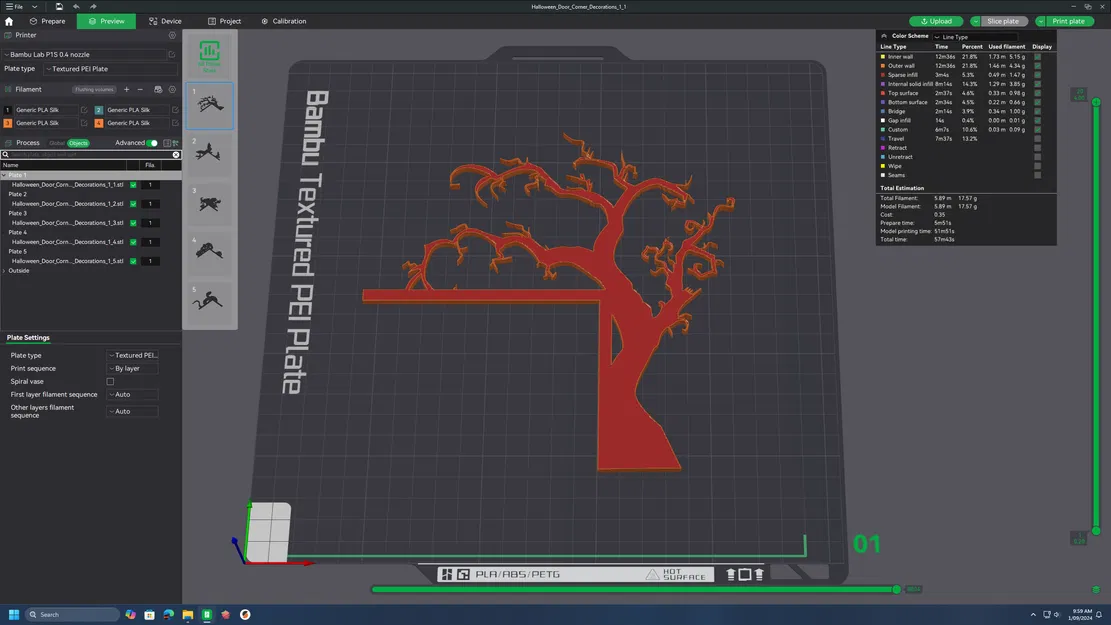 Trang Trí Góc Cửa Halloween 12 - Image 6