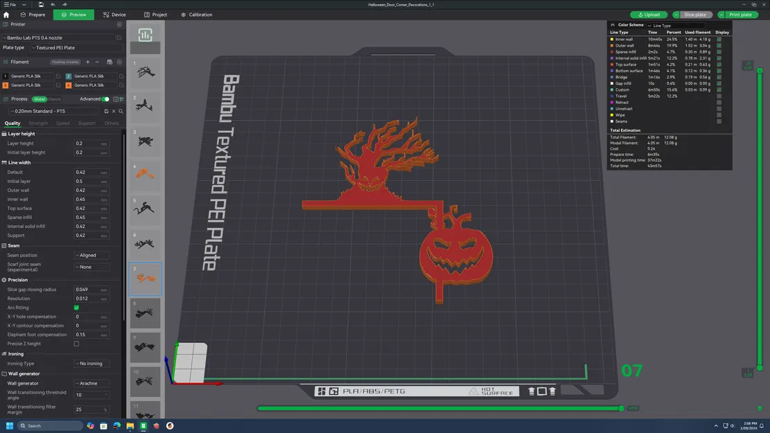 Trang Trí Góc Cửa Halloween 12 - Image 7