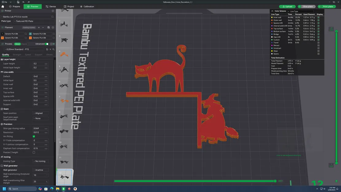 Trang Trí Góc Cửa Halloween 12 - Image 9