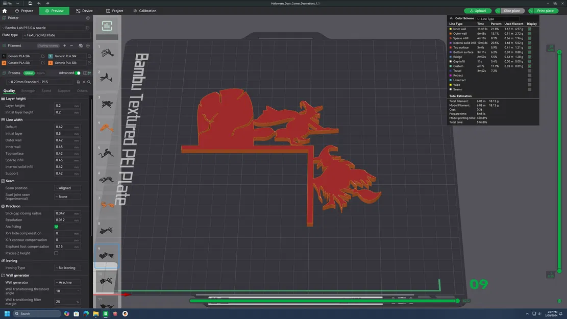 Trang Trí Góc Cửa Halloween 12 - Image 12
