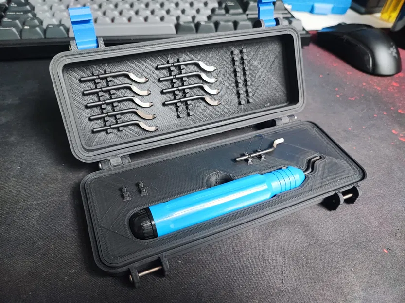 Khay Đựng Dao De-burring NB1100 & Lưỡi Dao cho Hộp Cứng - Image 1