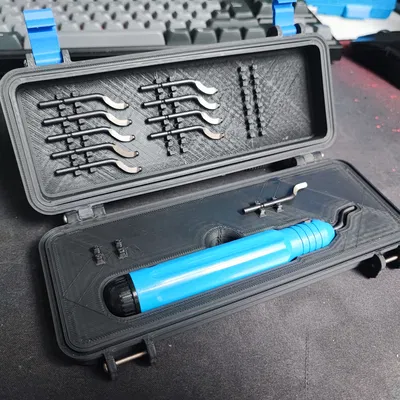 Khay Đựng Dao De-burring NB1100 & Lưỡi Dao cho Hộp Cứng