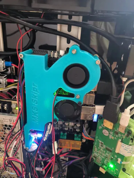 Vỏ che MKS SKIPR có quạt 4010 & 5015 - Image 1