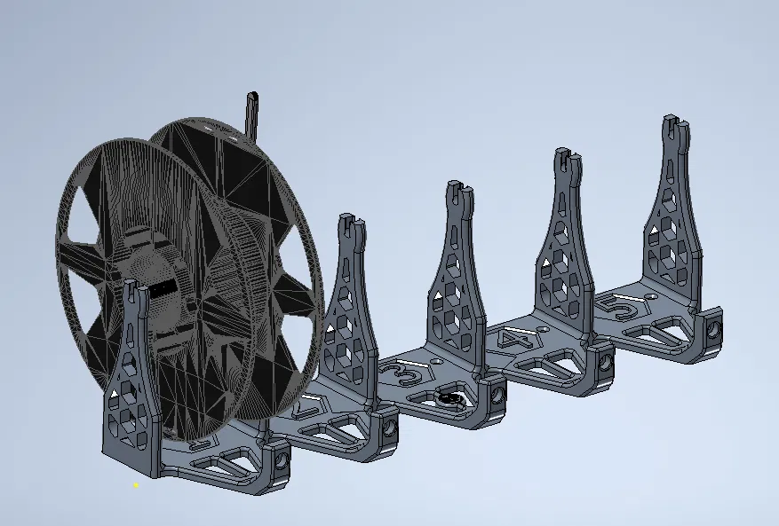 Giá đỡ tua lại tự động Kallax cho MMU3/MMU2 với khớp nối PTFE PC4 M10 - Image 1