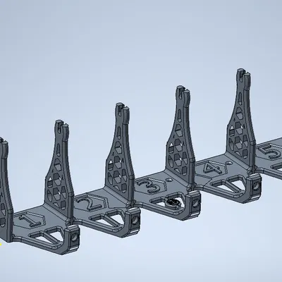 Giá đỡ tua lại tự động Kallax cho MMU3/MMU2 với khớp nối PTFE PC4 M10