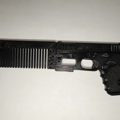 Lược Chải Tóc Hình Glock Độc Đáo