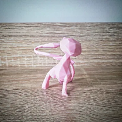 Mew - low poly (pokemon)