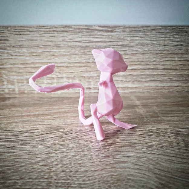 Mew - low poly (pokemon) - Image 2