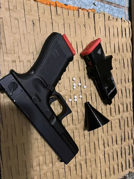 Dụng Cụ Nạp Đạn Airsoft Cho Băng Đạn Glock 17/18/19 WE, Marui - Image 7