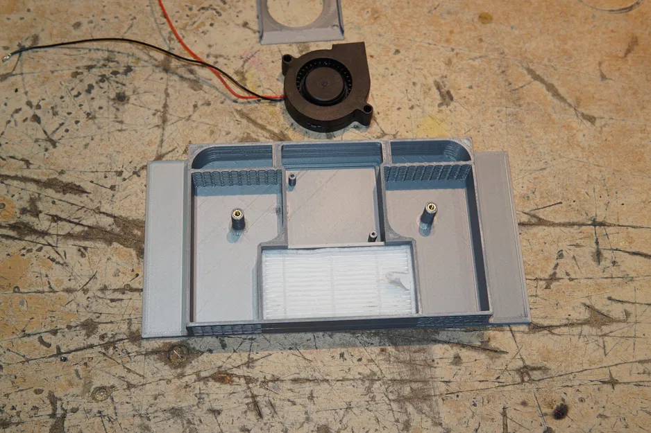 Hệ thống lọc gió Voron 0.1 nhỏ gọn (HEPA + than hoạt tính) - Image 1