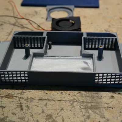 Hệ thống lọc gió Voron 0.1 nhỏ gọn (HEPA + than hoạt tính)