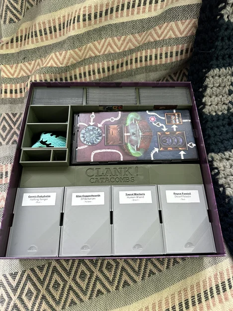 Khay Đựng Hộp Game Clank! Catacombs - Image 1