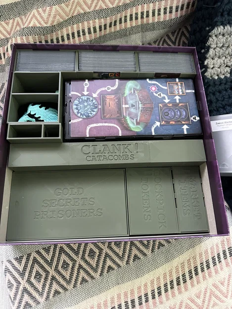 Khay Đựng Hộp Game Clank! Catacombs - Image 2