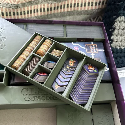 Khay Đựng Hộp Game Clank! Catacombs