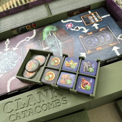 Khay Đựng Hộp Game Clank! Catacombs