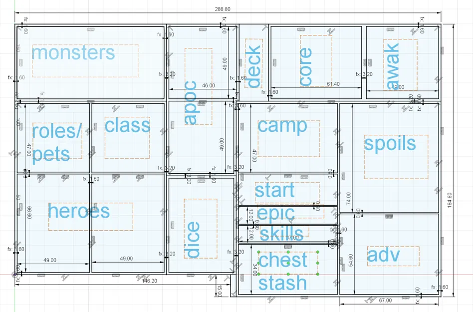 Hộp đựng và Sắp xếp Chronicles of Drunagor (Master All-In) - Image 26