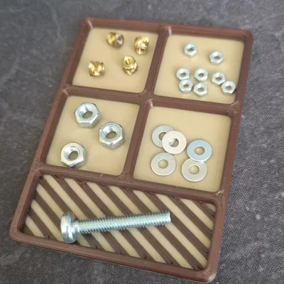 Hộp đựng ốc vít / Thảm sửa chữa nhỏ