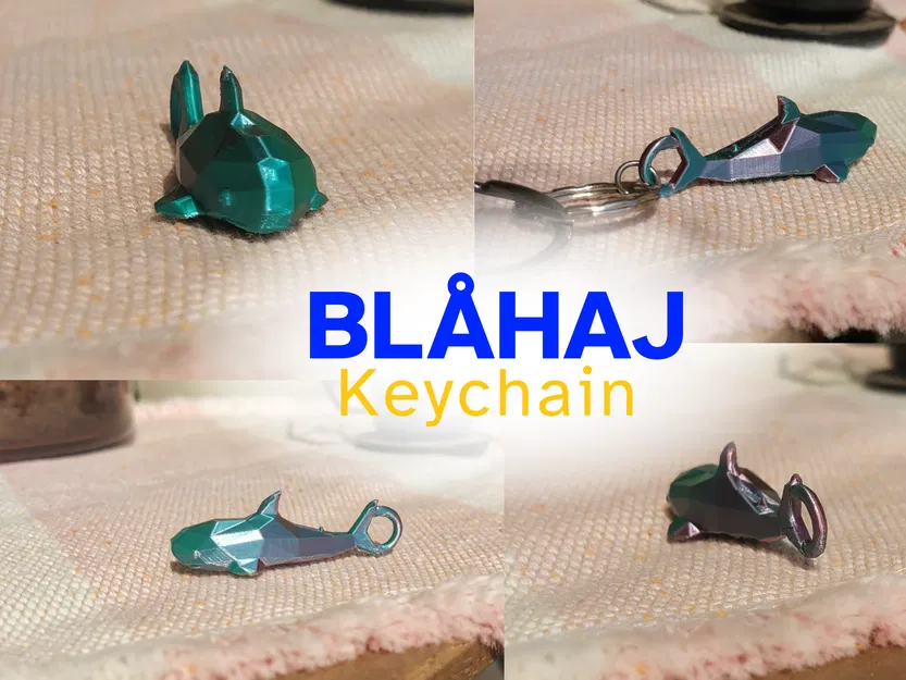 Móc Khóa Blåhaj - Image 1