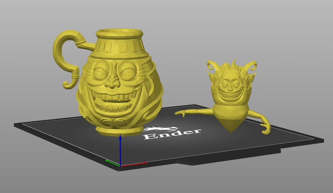 Chậu Tham Lam (Pot of Greed) - Mô hình 3D - Image 3