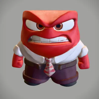 Mô Hình Nhân Vật Giận Dữ (Anger) Trong Inside Out