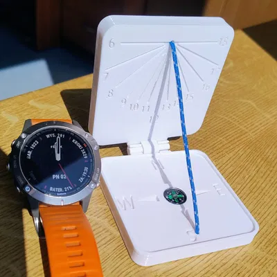 Đồng hồ Mặt Trời Ngoài Trời / Giáo Dục Có Thể Gấp Gọn