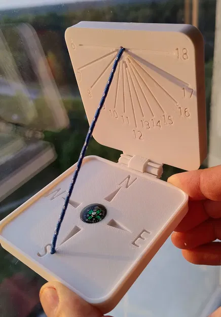 Đồng hồ Mặt Trời Ngoài Trời / Giáo Dục Có Thể Gấp Gọn - Image 2