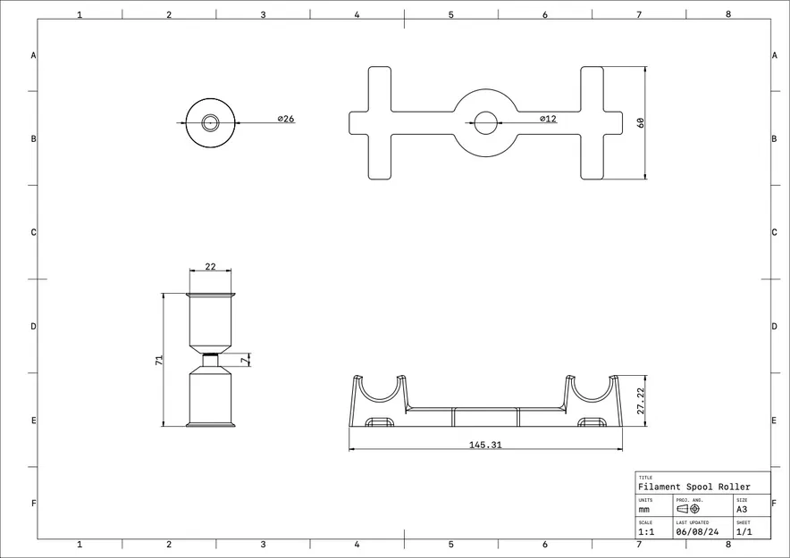 Con Lăn Ống Chỉ Sợi Nhựa Hộp Ngũ Cốc - Image 4