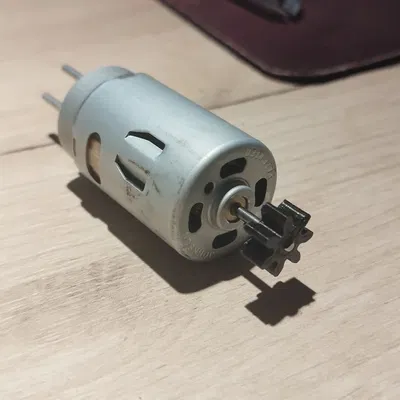 Bánh Răng Trục Phẳng 2.3mm Cho Động Cơ DC 12V (hoặc bất kỳ)