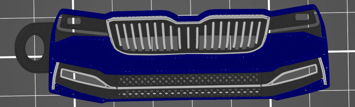 Móc khóa Skoda Superb 3 - Image 1