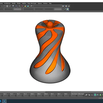 Mô hình Fidget Xoắn Ốc